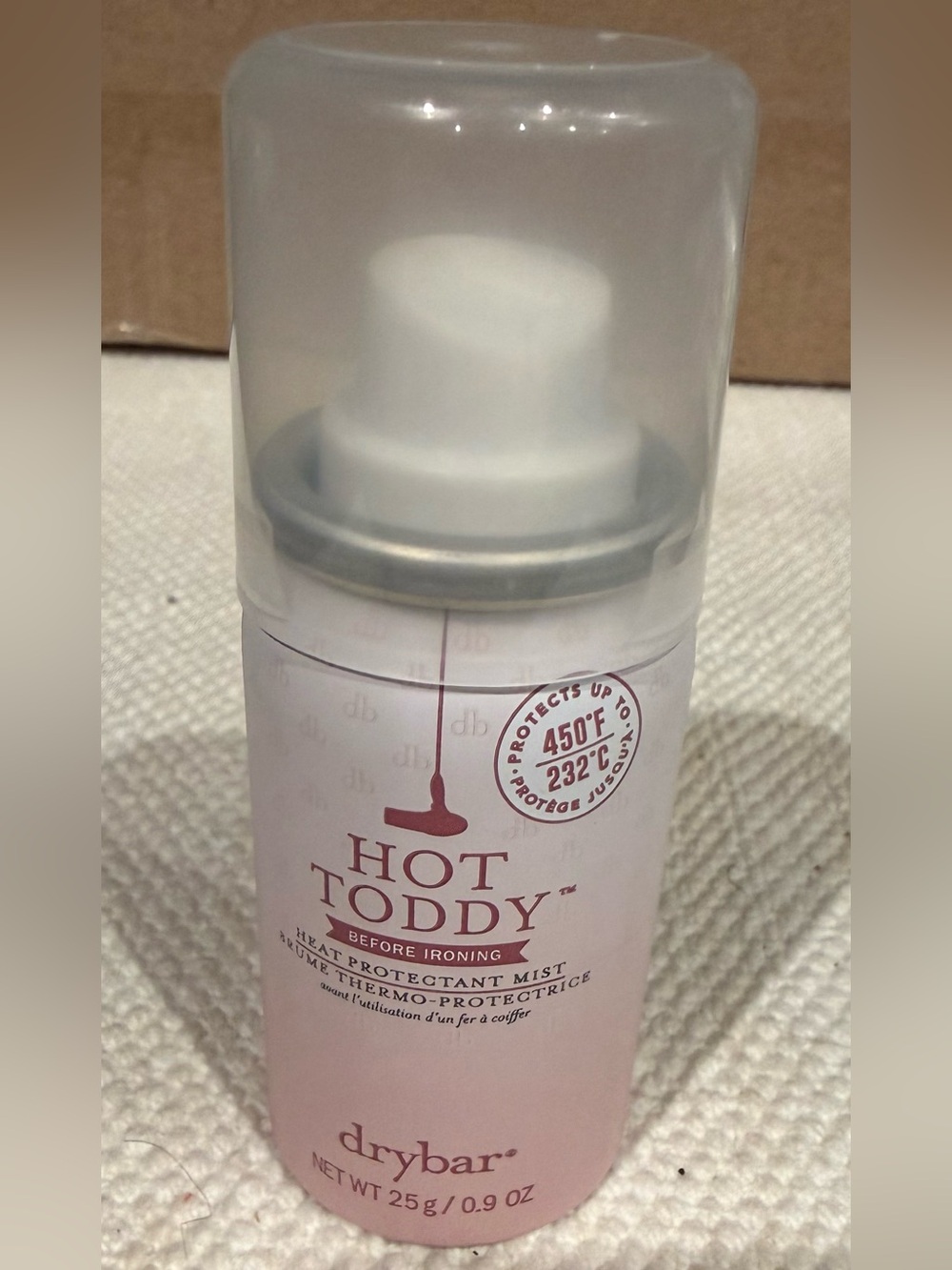 Drybar Hot Toddy Heat Protectant Mist - Travel size 0.9 oz